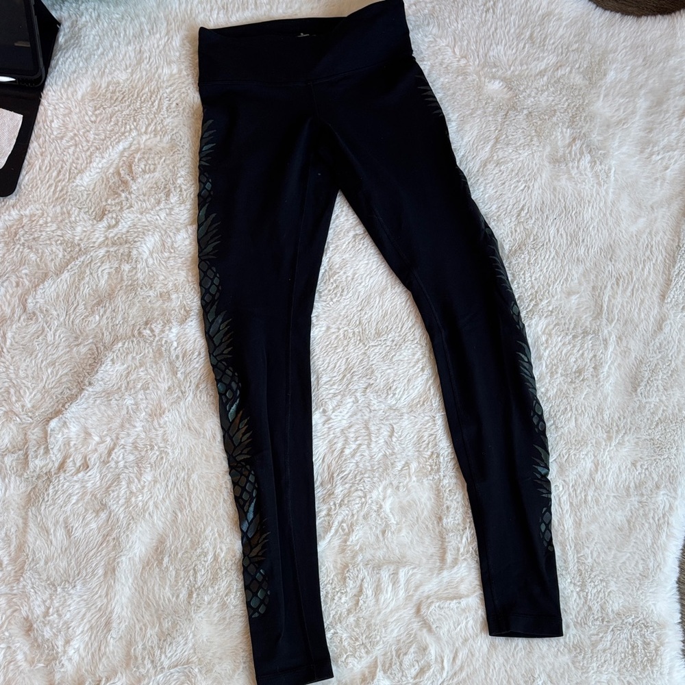 Vintage Lululemon Athletica Black Leggings
